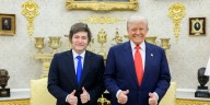 En línea con el real mensaje de Trump, Milei juega lo que resta de campaña al temor por el día después