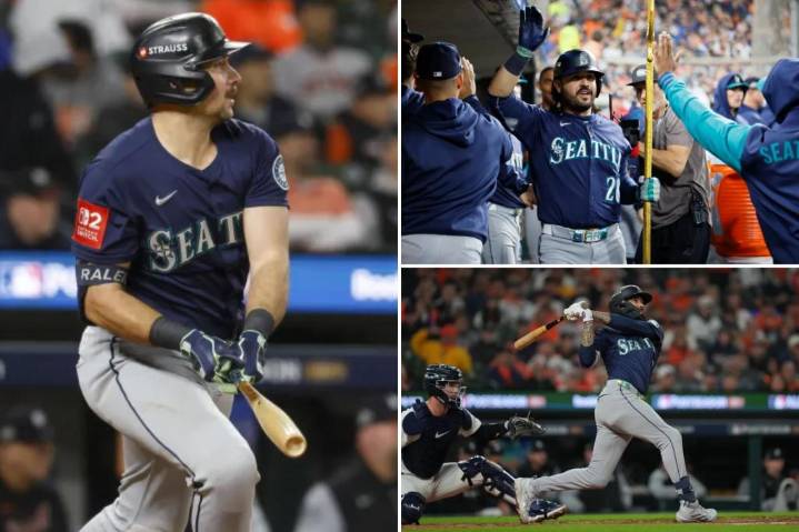 Cal Raleigh leads power show as Mariners take control of ALDS