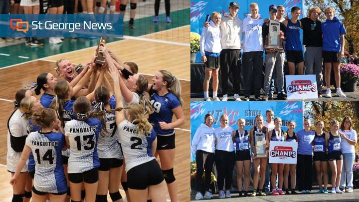 Panguitch Bobcats add 3 more championship trophies as volleyball, XC teams take state