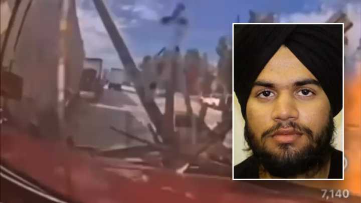 Fatal California crash by suspected illegal immigrant truck driver caught on cam