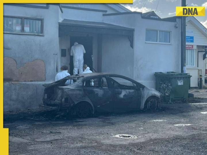 Days after Manchester synagogue attack, Mosque set ablaze in UK with two men..