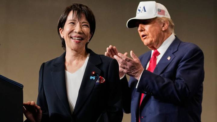 Trump bonds with Japan's new prime minister