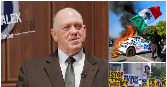 Exclusive—Tom Homan Reveals DOJ Probing Money Behind ‘Organized’ Anti
