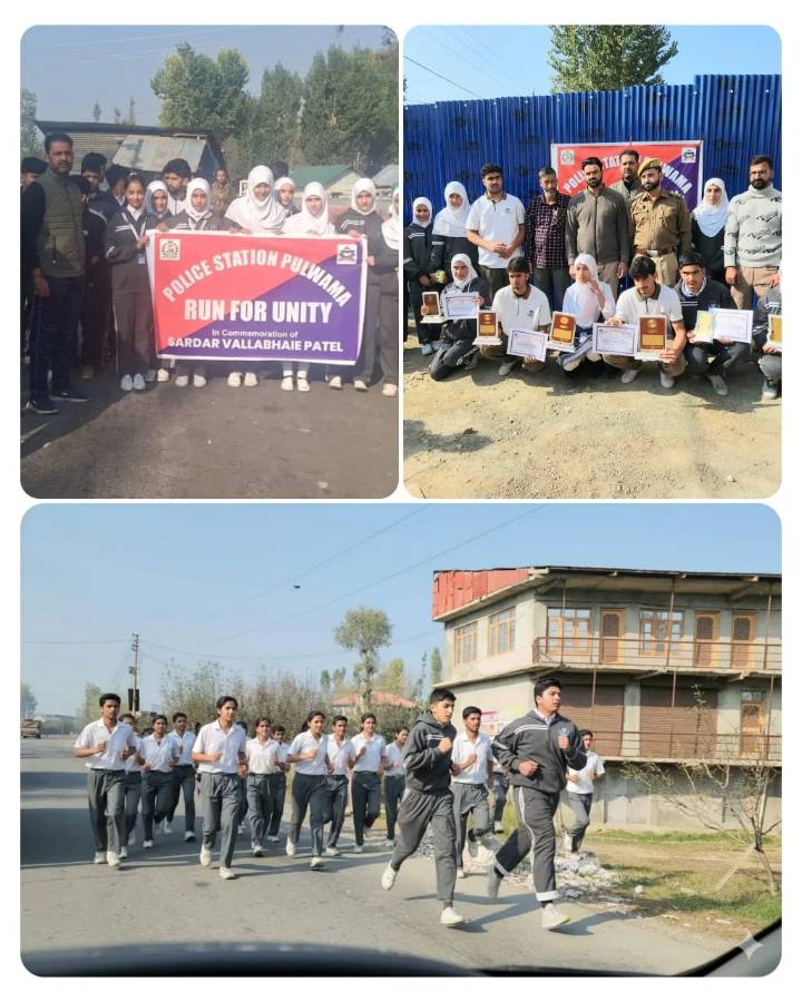 Police organise ‘Run for Unity’ to commemorate Sardar Vallabhbhai Patel