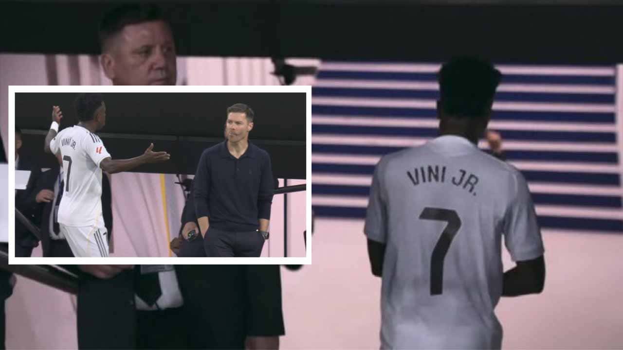 Real Madrid: «Mejor me voy» y todo lo que le habría dicho Vinicius a Xabi Alonso en su enfado