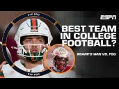 ‘As GOOD as I’ve seen!’ - SVP & Stanford Steve think Miami is THE NO. 1 TEAM in CFB 👀