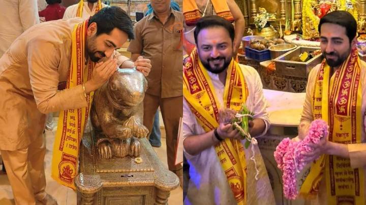 Ayushmann Khurrana Visits Siddhivinayak, Offers Prayers As Thamma Becomes His Career’s Best Opening