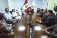 Presidente Jerí sostuvo reunión de trabajo con procuradora general del Estado