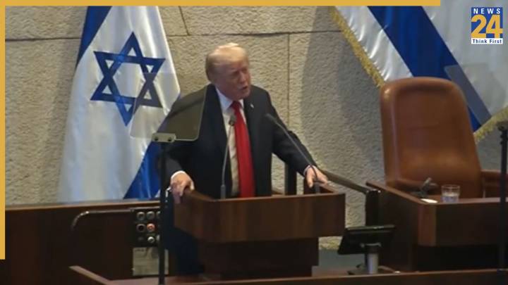 Trump lauds return of 20 hostages under Gaza Peace Plan in Israeli Parliament speech