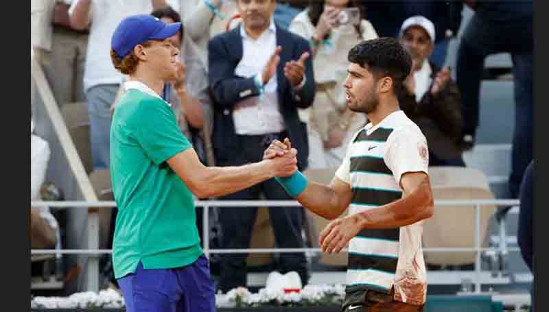 Ranking de la ATP: Carlos Alcaraz aumenta su distancia sobre Jannik Sinner