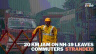 WATCH: 20-km jam for 72 hours in Bihar, truckers forced to survive on tea, biscuits