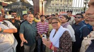 TMC delegation visits Tripura after alleged attack on party office, meets DGP over security concerns