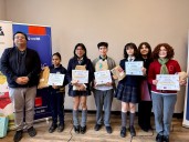 Estudiantes celebran la lectura y homenajean a Gabriela Mistral en Booktubers CRA