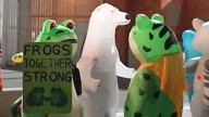 The story behind Portland’s inflatable protesters