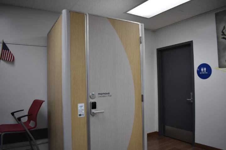 For breastfeeding moms, lactation pods at Rosemead High School bring a solution