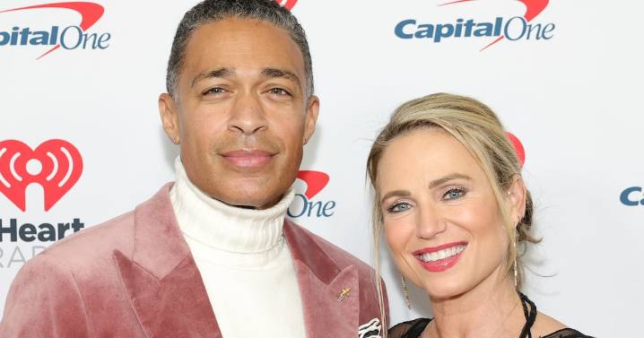 GMA Lovebirds T.J. Holmes and Amy Robach Announce Engagement 'Nobody Asked' For