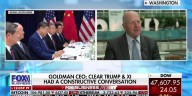 Goldman Sachs CEO: US-China trade tensions de-escalation a ‘positive' step forward