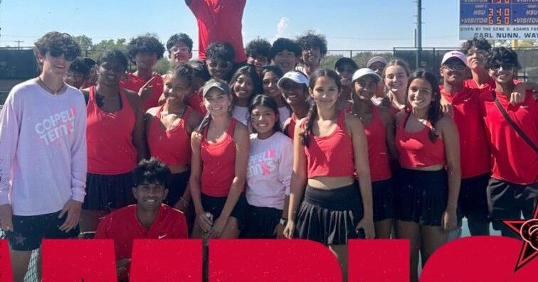 Coppell tennis state-bound after downing Carroll in regional finals