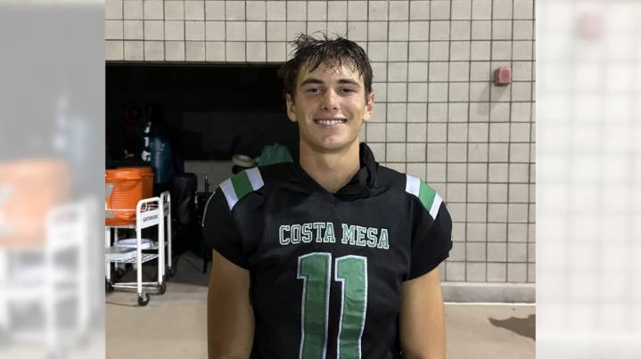 Costa Mesa football beats Bolsa Grande, takes control of Tango League race