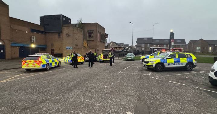 Glasgow police chase ends in shopping centre car park as man charged