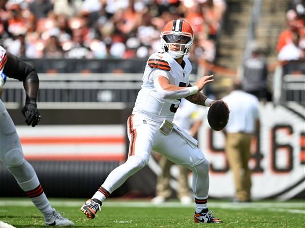 Rookie Dillon Gabriel named Browns starting QB after Joe Flacco is benched
