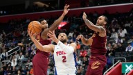 Pistons miss 19 straight shots in blowout home loss to Cavs