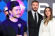 Brooklyn Beckham dodges questions about mom Victoria's doc