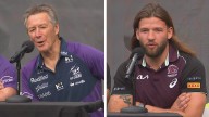 NRL grand final news 2025: Craig Bellamy, Pat Carrigan brush off 'stuck up' sledge from Stefano Utoikamanu; Storm vs Broncos press conference