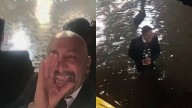 Mariachis quedaron atrapados en inundación de Iztapalapa