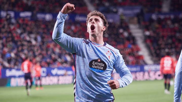 El Celta remonta en El Sadar y gana su primer partido en liga (2