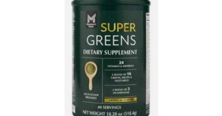 Super greens powder supplements sold at Sam’s Club linked to salmonella outbreak