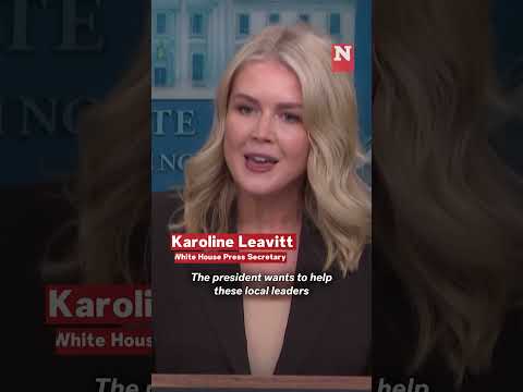 Karoline Leavitt Defends Trump’s Deployment Of Troops In US Cities