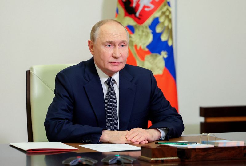 Putin says Russia has captured nearly 5,000 square km in Ukraine this year