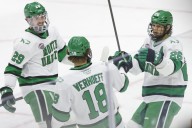 Scouts are flocking to UND hockey games this season
