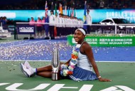 Tennis-Gauff takes confidence from Wuhan triumph ahead of WTA Finals title defence