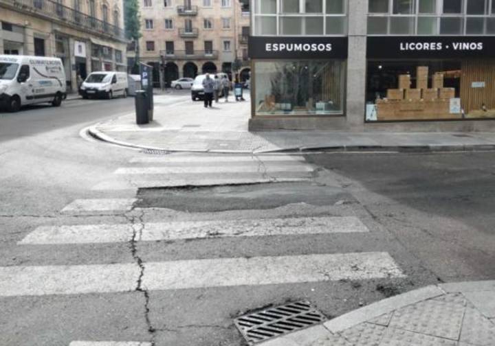 La fuerte indemnización a un peatón en Salamanca que se rompió el tendón de Aquiles en un paso de peatones «peligroso»