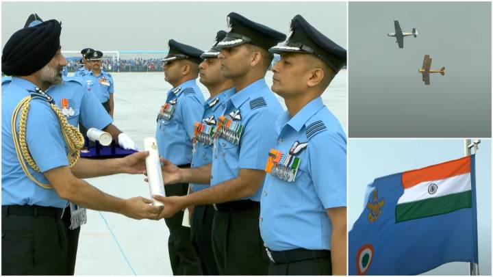 Air Force Day: At Hindon Air Base grand show, Air Marshal Singh hails IAF’s role in ‘Op Sindoor’
