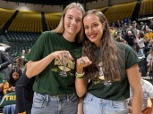 W&M Women’s Basketball Culminates Historic Season with Championship Banner Raising and Ring Ceremony