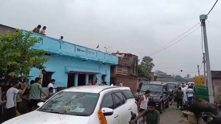 NDA Candidate Anil Kumar Injured As Convoy Comes Under Attack In Tikri Election News