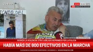 El impactante testimonio del jubilado agredido por la Policía en el Congreso: "Volé como un misil"