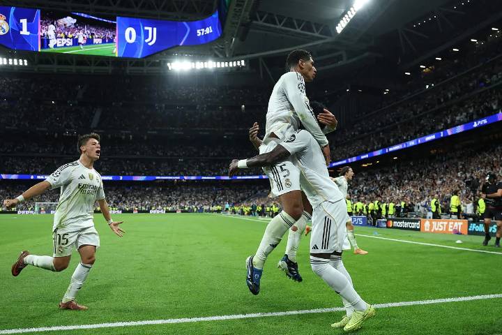 Champions: Bellingham aparece y Courtois decide ante una exigente Juventus