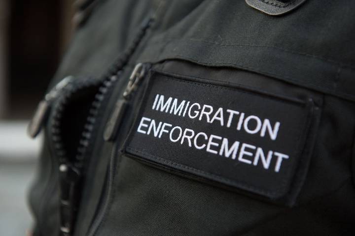 Immigration enforcement visits at highest level since current records began