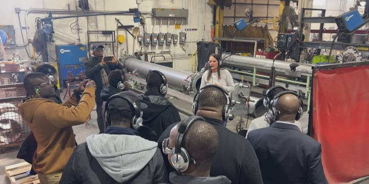 African delegation tours Grand Island agricultural facilities