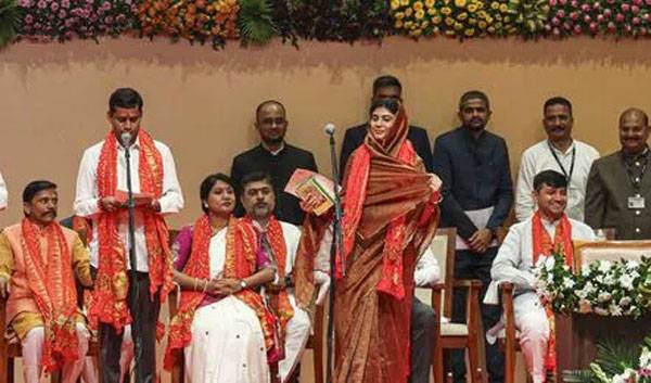 Gujarat CM expands cabinet, inducts 19 new ministers including deputy CM and Rivaba Jadeja