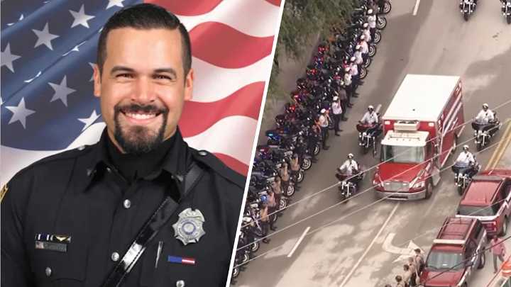 Miami Beach Police Officer David Cajuso mourned after motorcycle crash