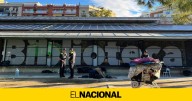 La policía desaloja el campamento del parque Joan Miró, donde vivían decenas de personas sin hogar