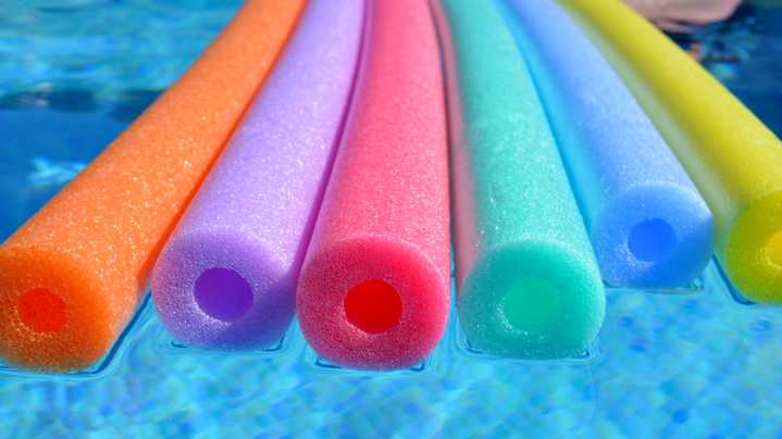 This Ingenious DIY Bar Cabinet Flip Uses Pool Noodles For A Luxurious Look
