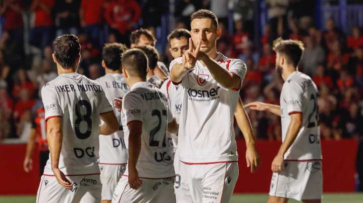Osasuna cumple el trámite en la primera ronda de la Copa del Rey ante un rival de sexta categoría