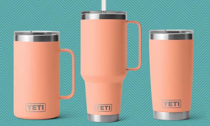 Yeti’s Lowcountry Peach Drinkware Collection is on sale for 20% off