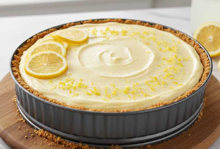 Sin Horno: Torta Helada de Limón Más Rápida y FÁCIL del 2025